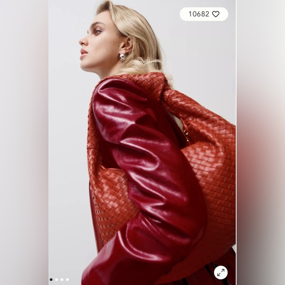 ❣️Anthropologie The Brigitte Satchel by Melie Bianco - Picture 9 of 9